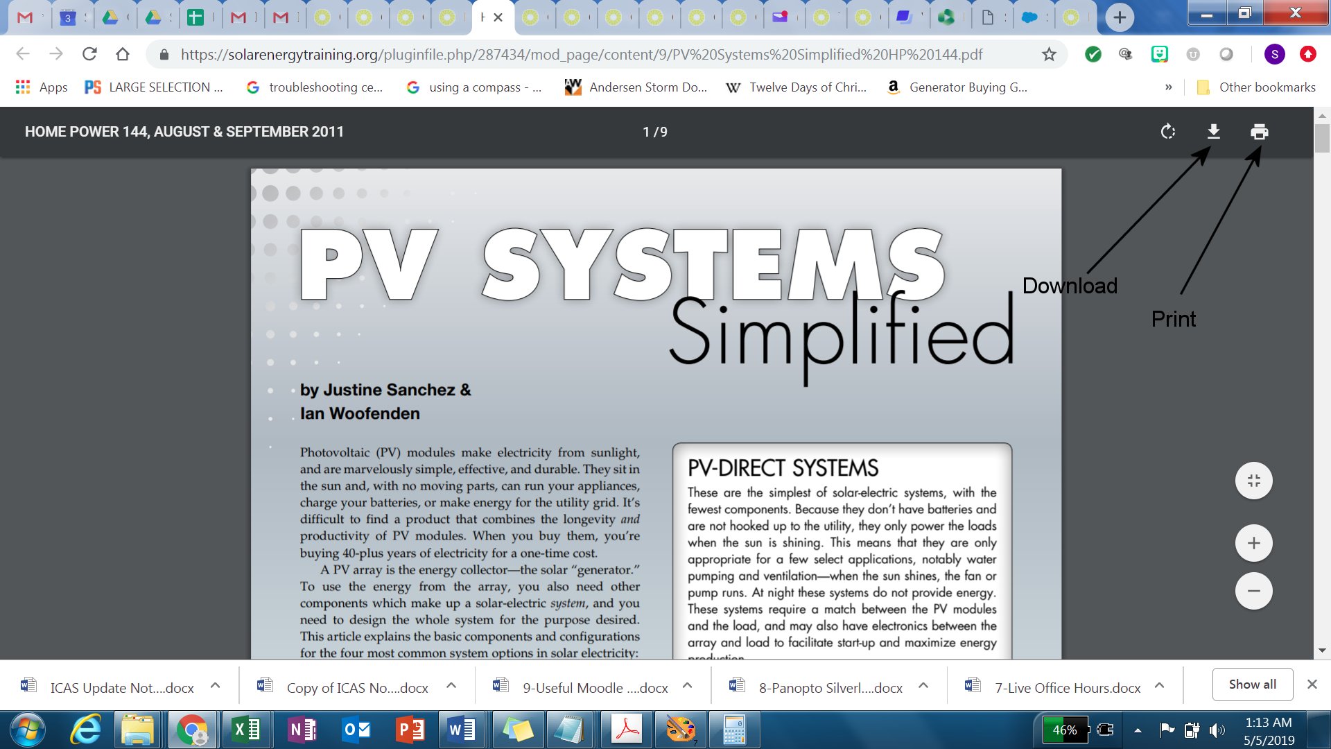 Adobe Acrobat Save or Print